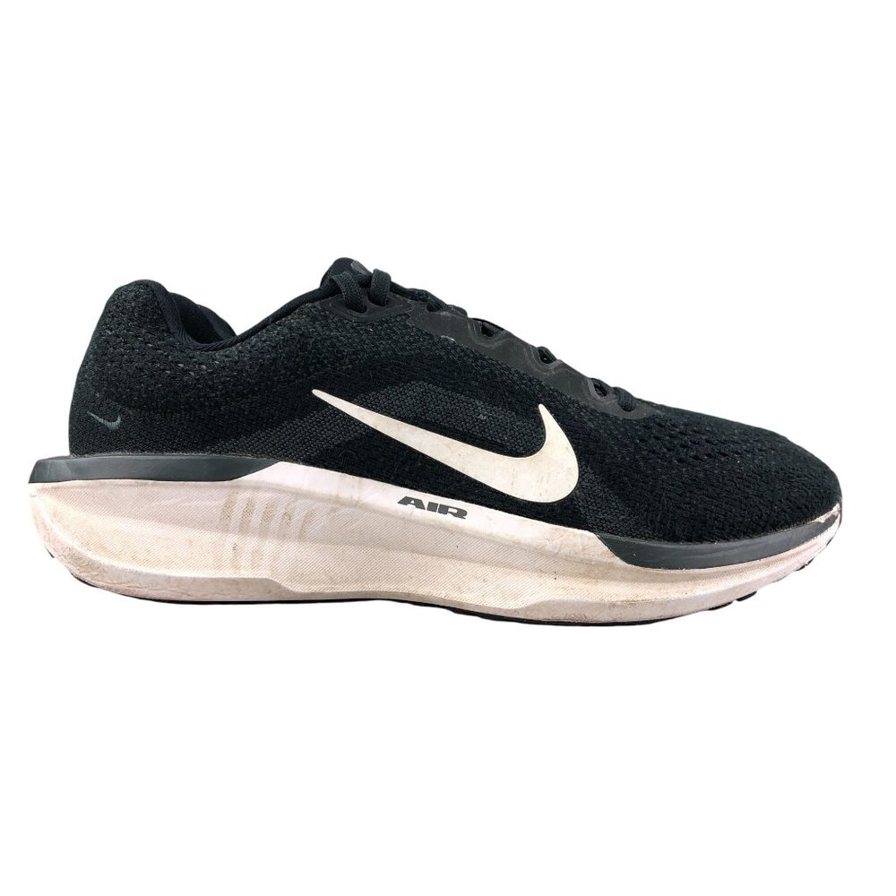 Nike Women's Size 8 Winflo 11 Black Mesh Lace-Up Road Running Shoes FJ9510-001